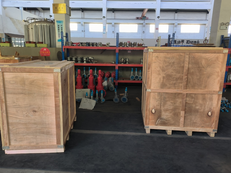 14 sets of safety valves are packaged 14 sets of safety valves are packaged